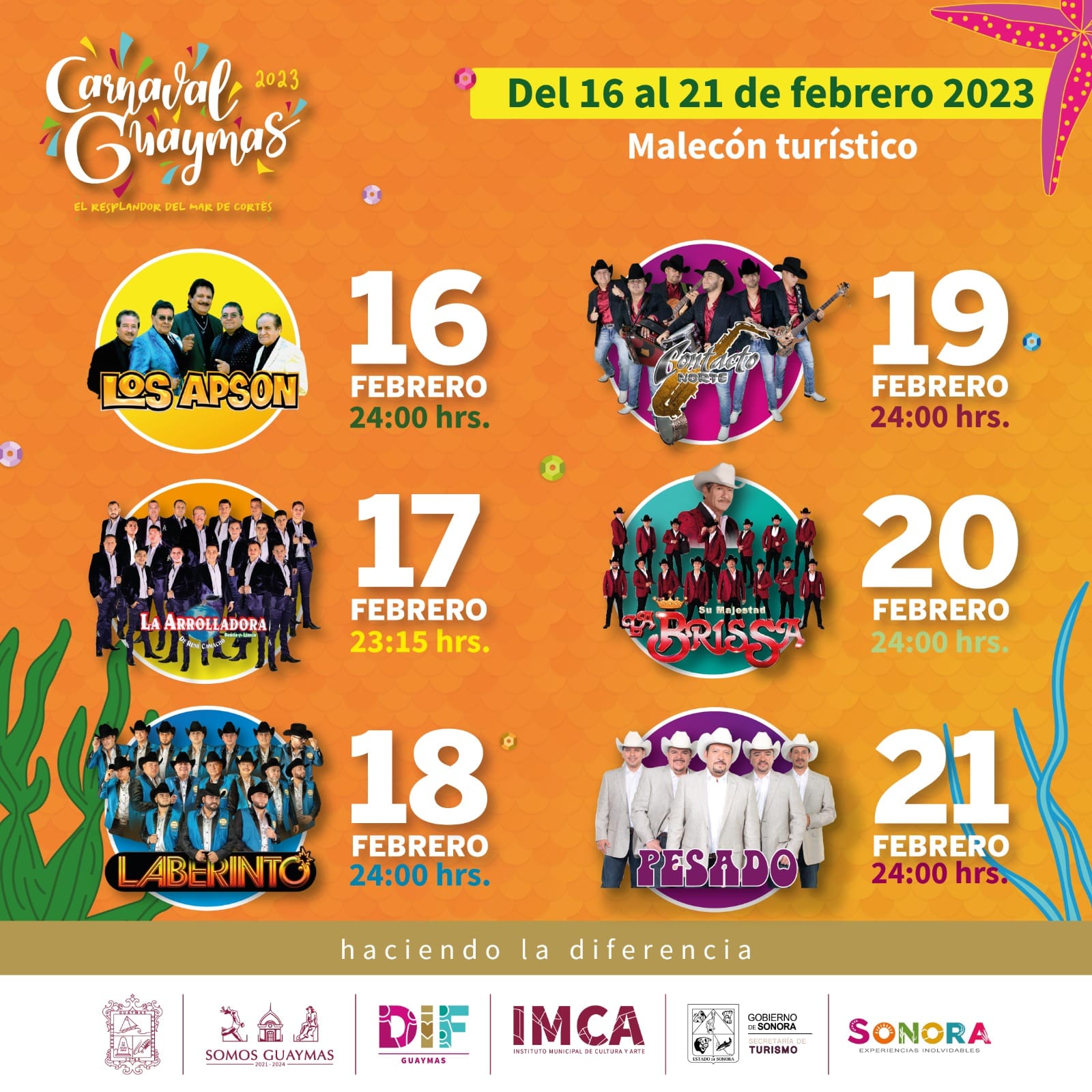 Carnaval Guaymas, February 8 13, 2024