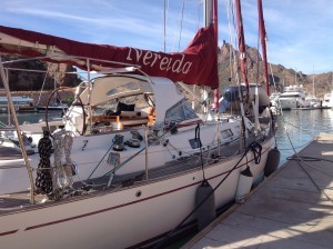 Picture of boat in marina san carlos