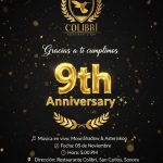 Colibri Restaurant 9th anniversary party 2025
