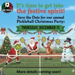 San Carlos Pickleball Club Christmas Party December 11 2025