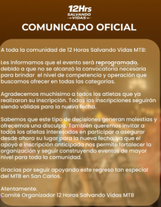12 Horas Salvando Vidas cancelled