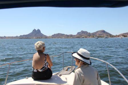 Boating on the Sea of Cortez in San Carlos Sonora