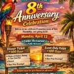 4 13 Cabezas de Loro anniversary party