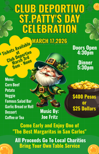 Club Deportivo's St. Patrick's Day 2026