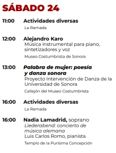 FAOT sabado 24 programa 1