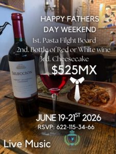 Fathers Day 2026 at Colibri