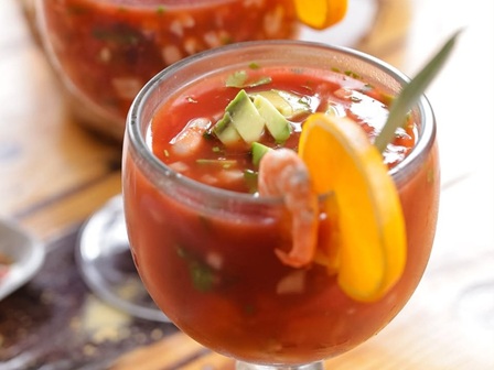 Seafood cocktail - a Sonoran specialty