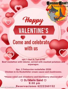 Hammerheads valentines 2026