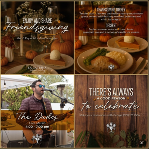 La Catrina Restaurant Thanksgiving 2025