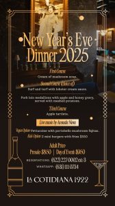 La Cotidiana 1922 New Years Eve Party 2025