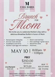  May 10 2026 Mother's Day Brunch at La Cotidiana 1922