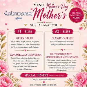 Mothers Day at Altamarea 2026