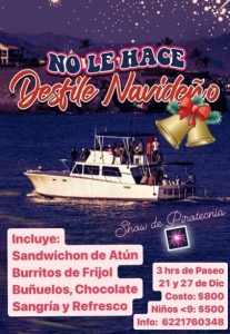No Le Hace boat charter in Lighted Boat Parade 2025
