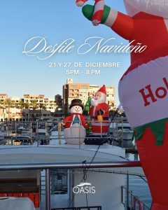 Oasis Boat Tour in Lighted Boat Parade 2025