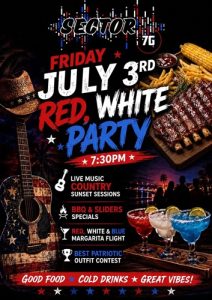 Red, White, & Party at Colibrí's, July 3 2026