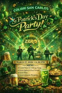 St Patricks Day Colibri 2026