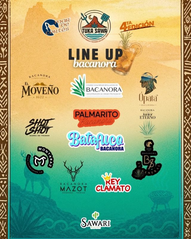 Tuka Sawa 2026 Bacanora lineup