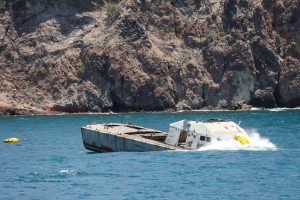 Sinking of the Mexican Navy ship ARM Mariscal PC-211, in July 2026
