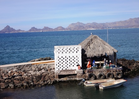 Sea of Cortez pearl farm in Guaymas Sonora